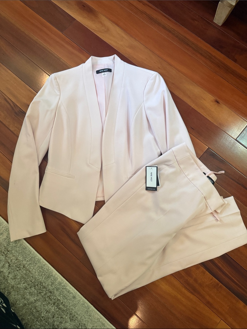 Nine West Light Pink Women's Blazer and Pants